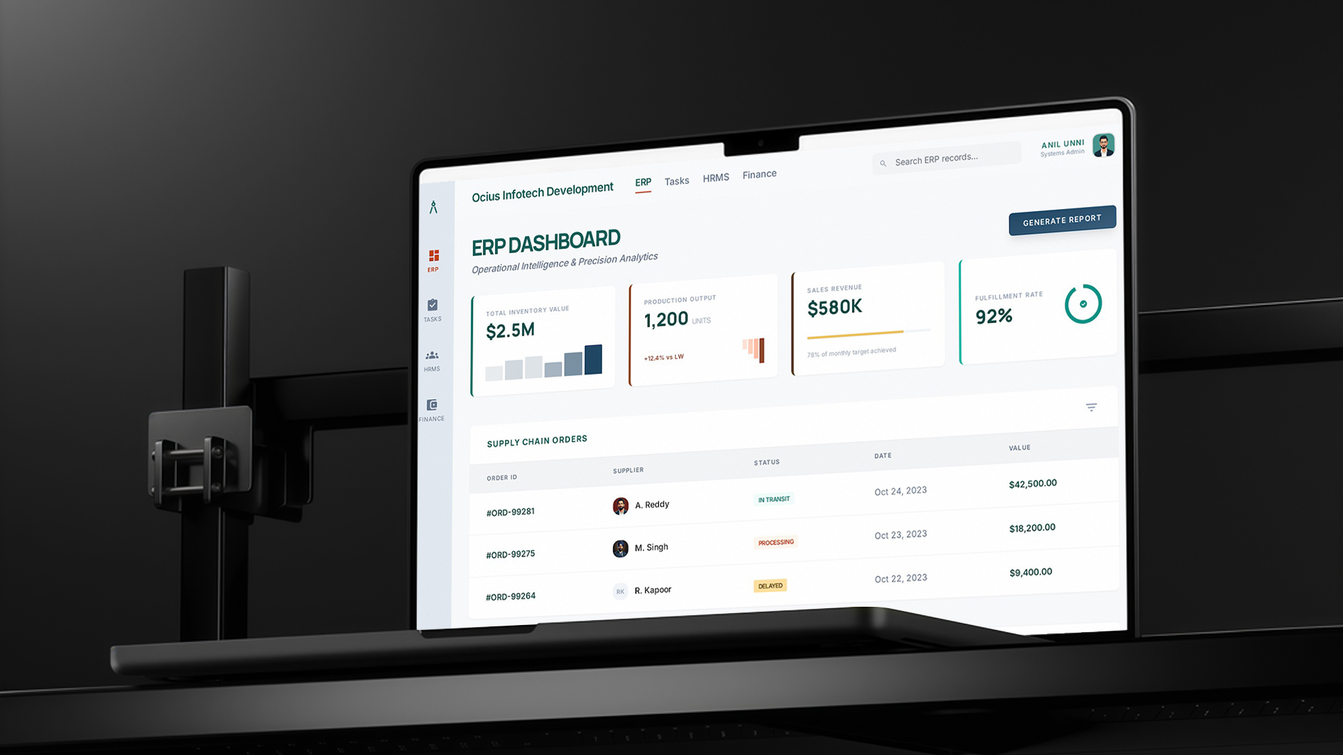 ERP software