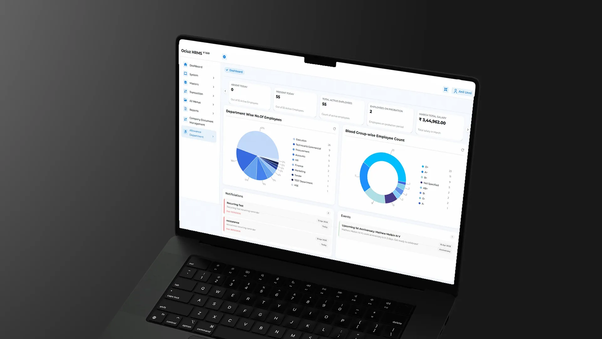HRMS Software